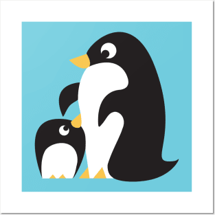 Pinguin love Posters and Art